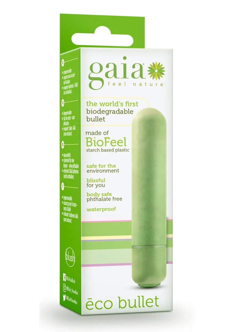 BioFeel Gaia Phthalate-Free Vibrator Eco Bullet - Image 11