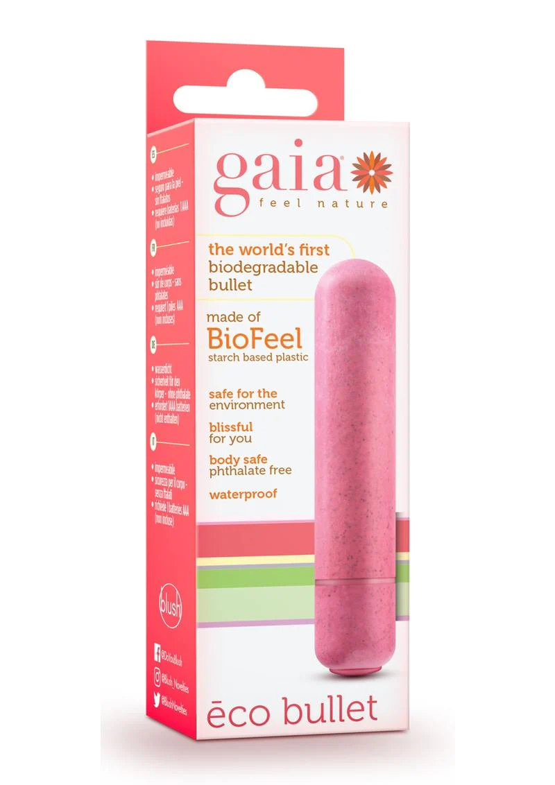 BioFeel Gaia Phthalate-Free Vibrator Eco Bullet - Image 12