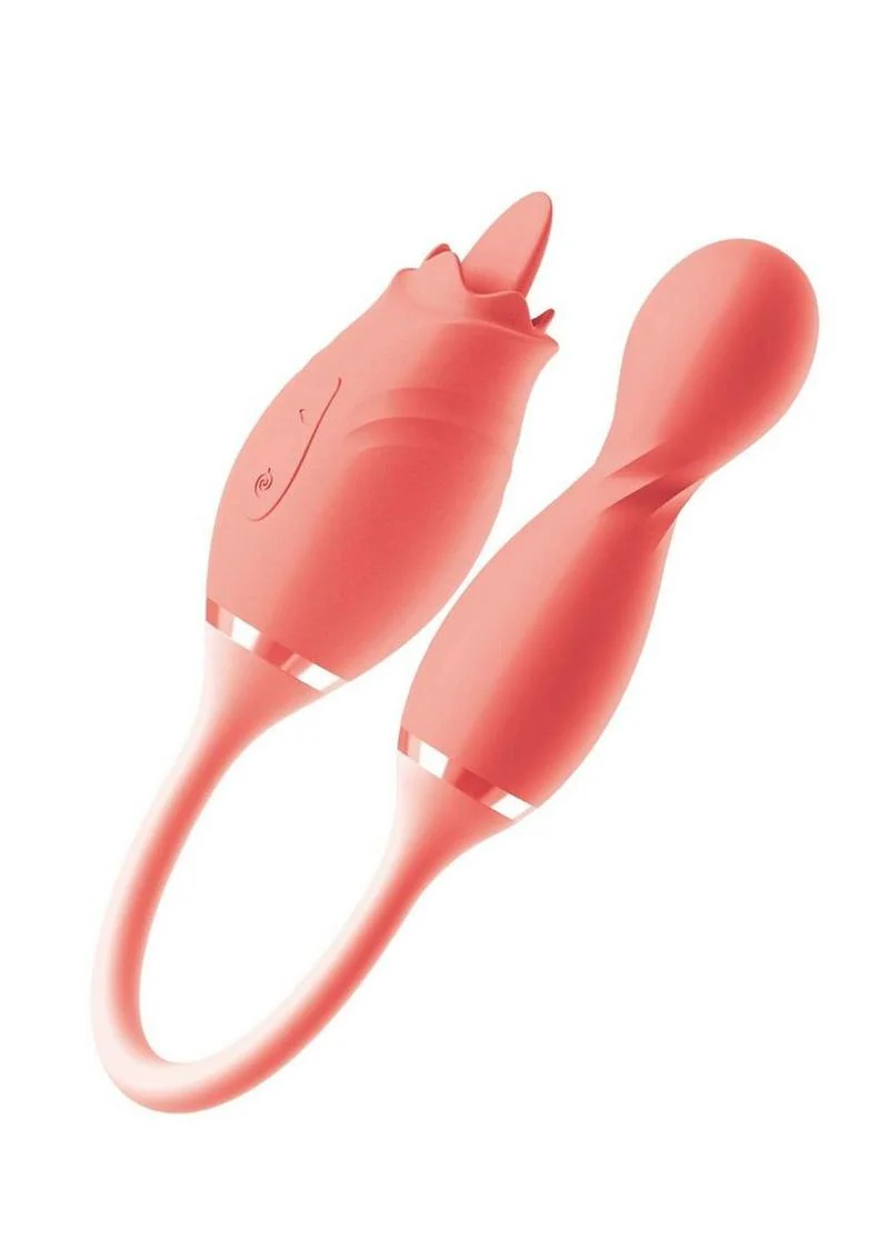 Blaze Exciter Rechargeable Silicone Dual Stimulating Vibrator - Image 2