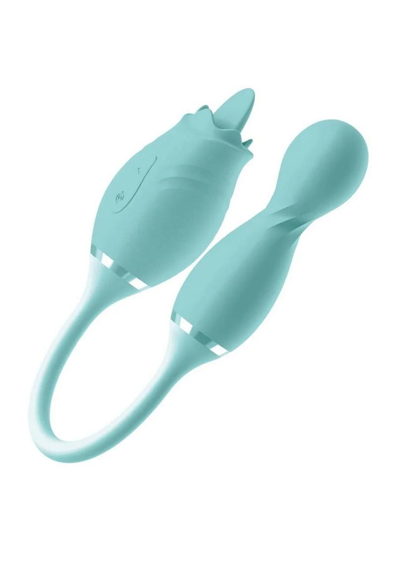 Blaze Exciter Rechargeable Silicone Dual Stimulating Vibrator - Image 6