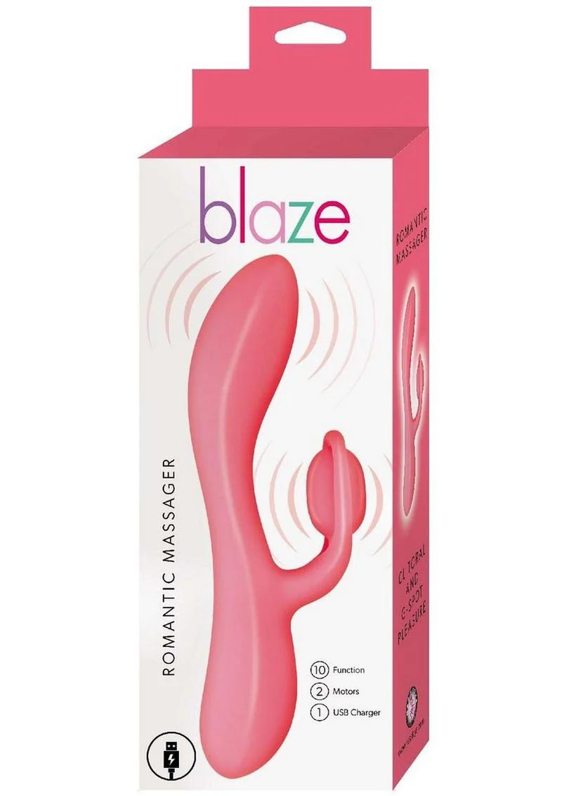 Blaze Romantic Rechargeable Rabbit Vibrator - Image 8