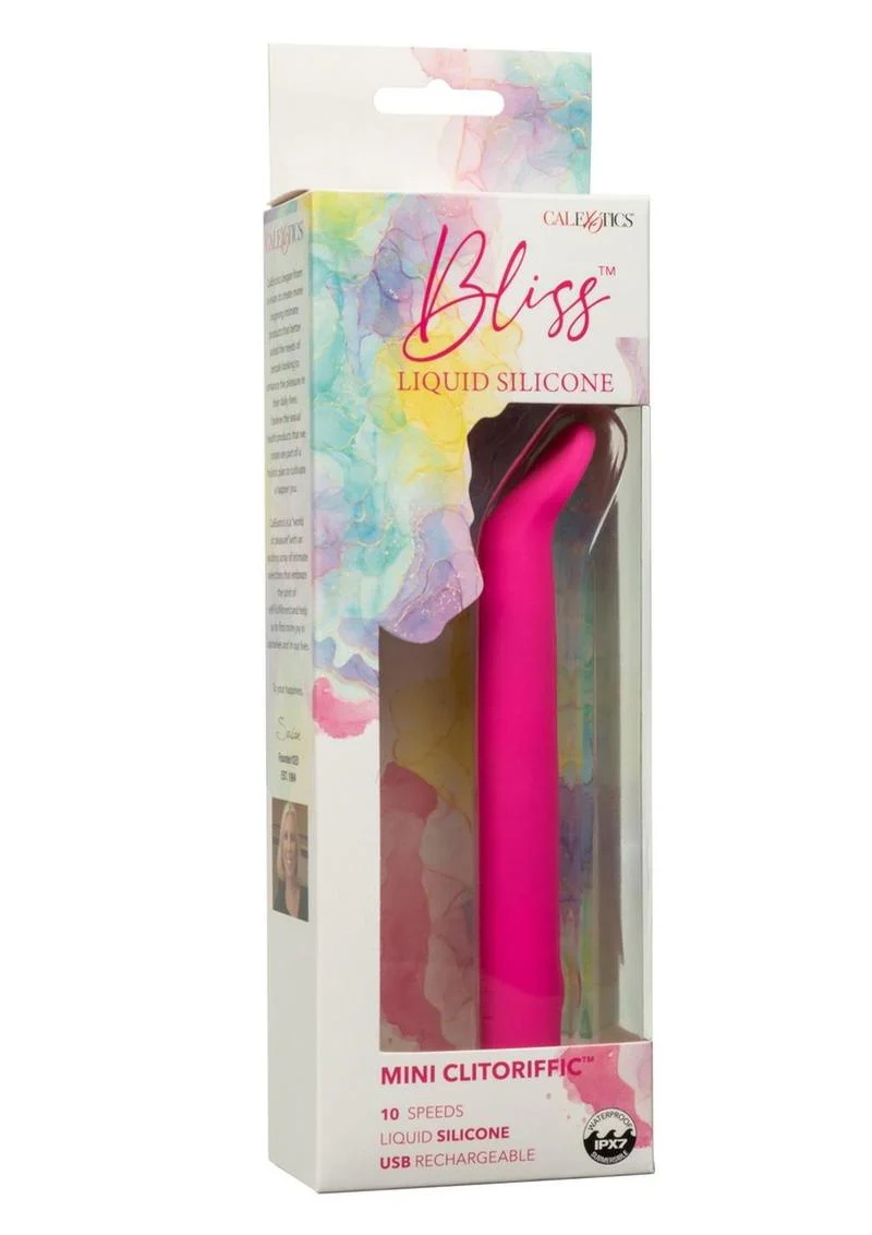 Bliss Liquid Silicone Mini Clitoriffic Rechargeable Stimulator - Image 4