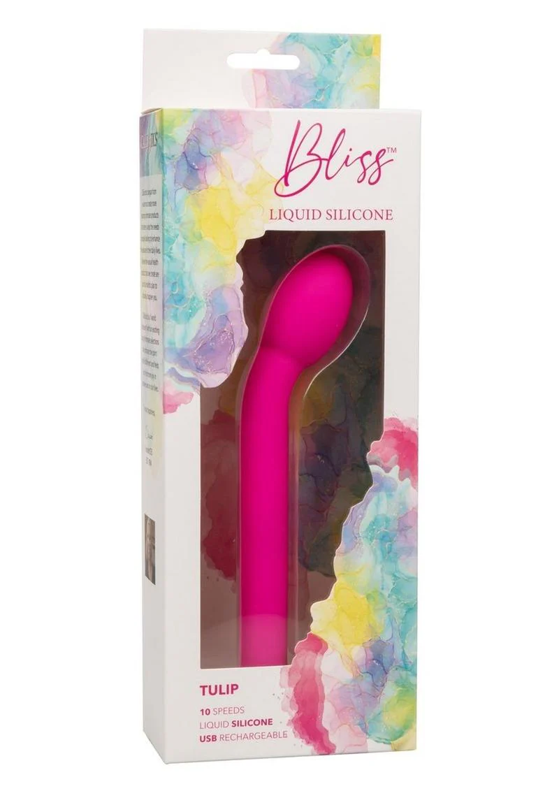 Bliss Liquid Silicone Tulip Vibrator - Image 4