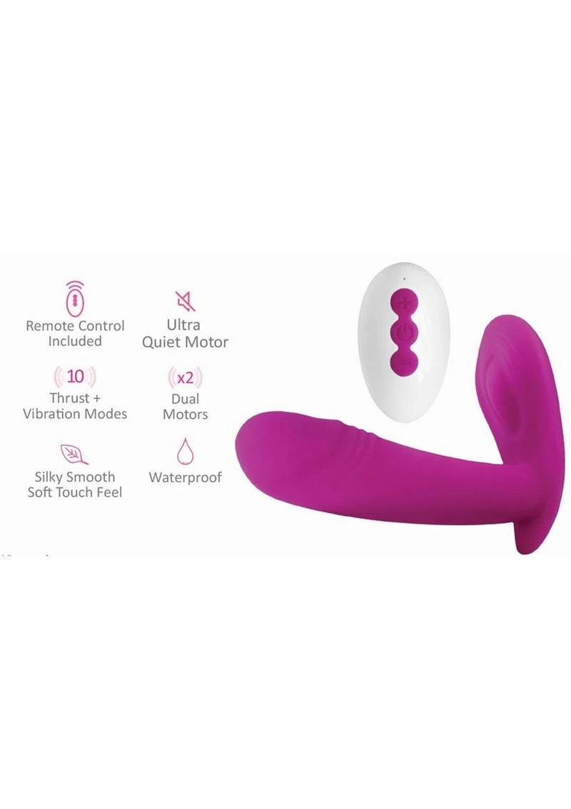 Bliss Power Punch Rechargeable Dual Motor Vibrator - Image 3