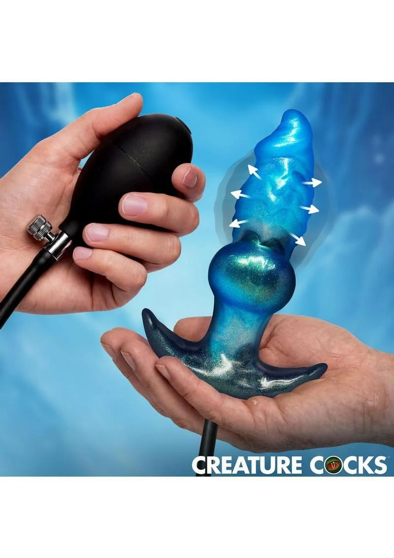 Blizzard Inflatable Silicone Anal Plug - Image 3