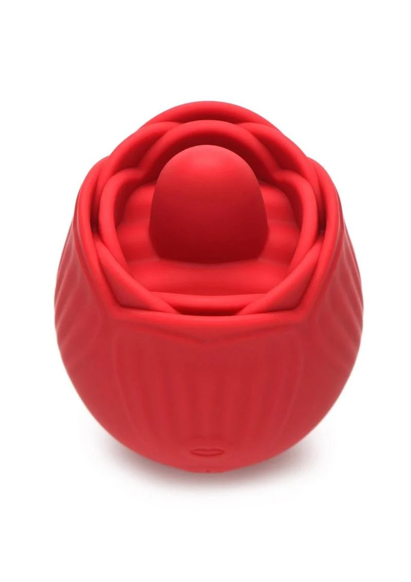 Bloomgasm French Rose Licking Clitoral Stimulator
