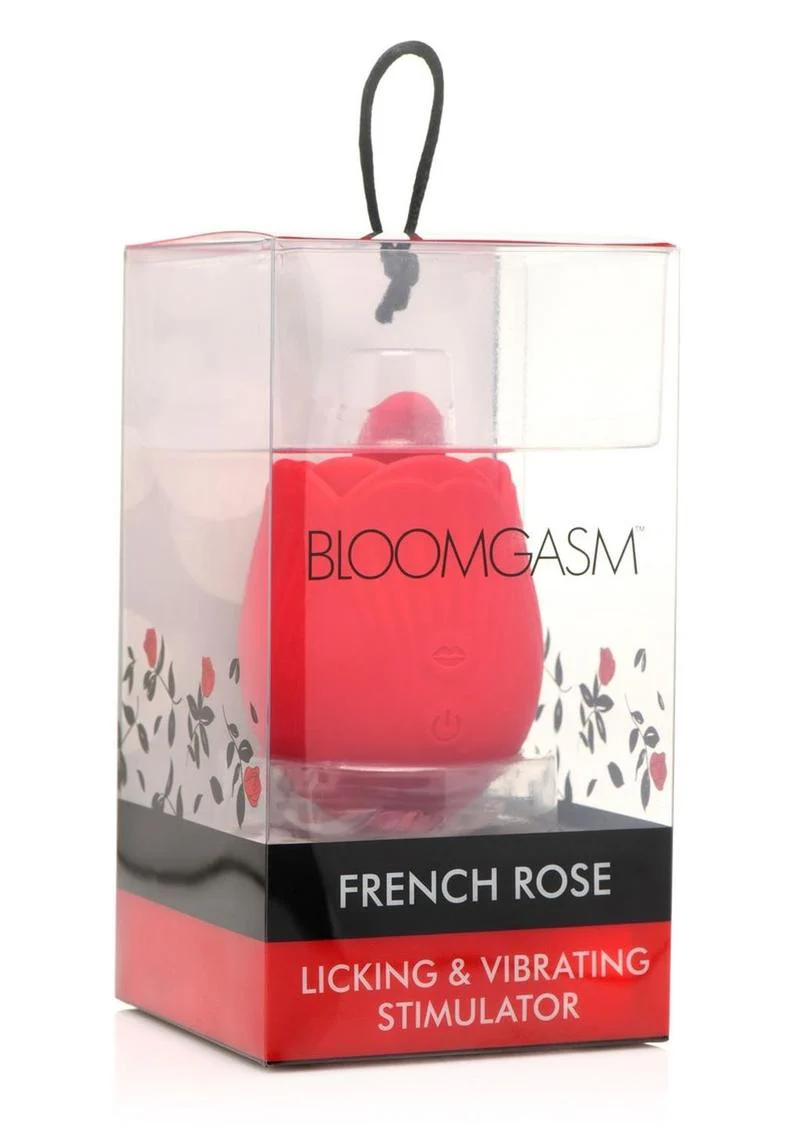 Bloomgasm French Rose Licking Clitoral Stimulator - Image 4