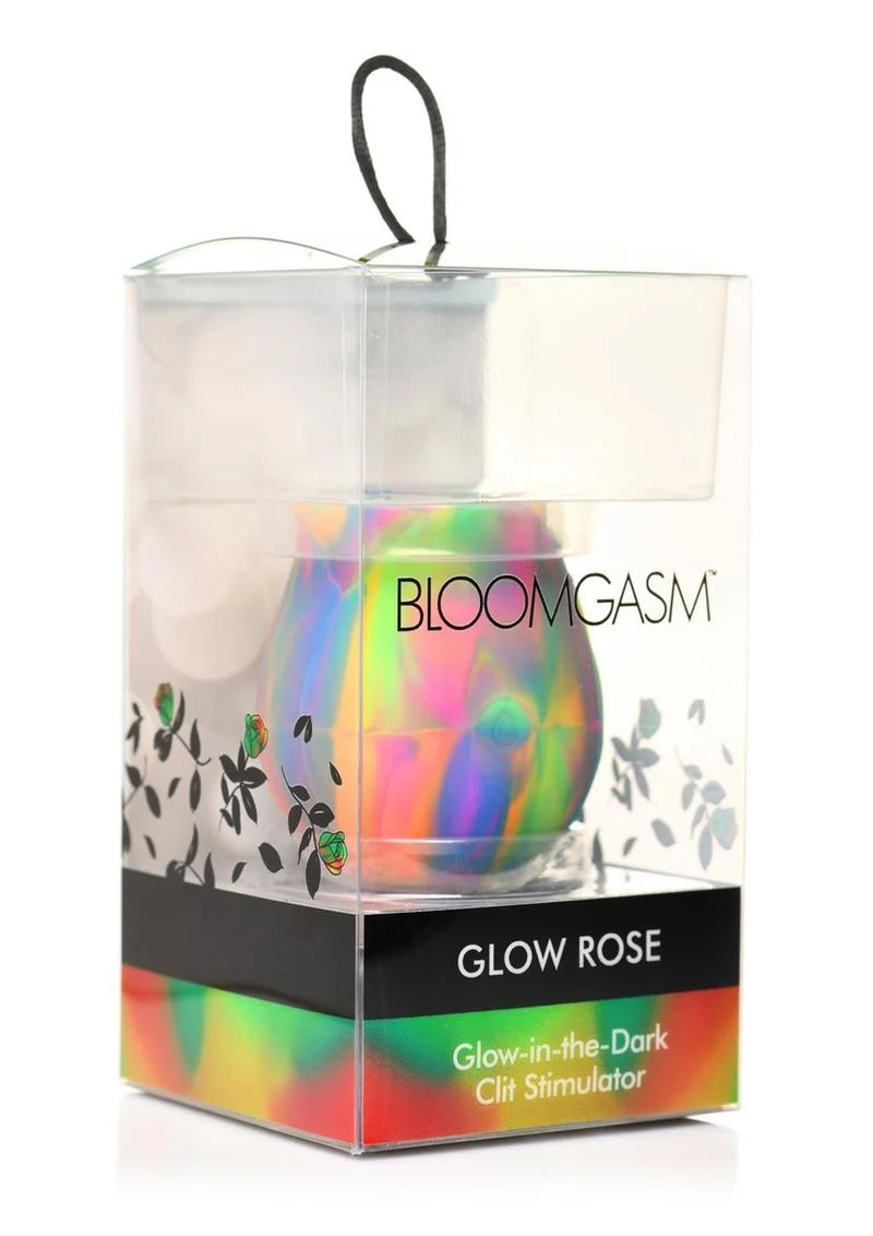 Bloomgasm Glow Rose Rechargeable Glow-in-the-Dark Clit Stimulator - Image 4