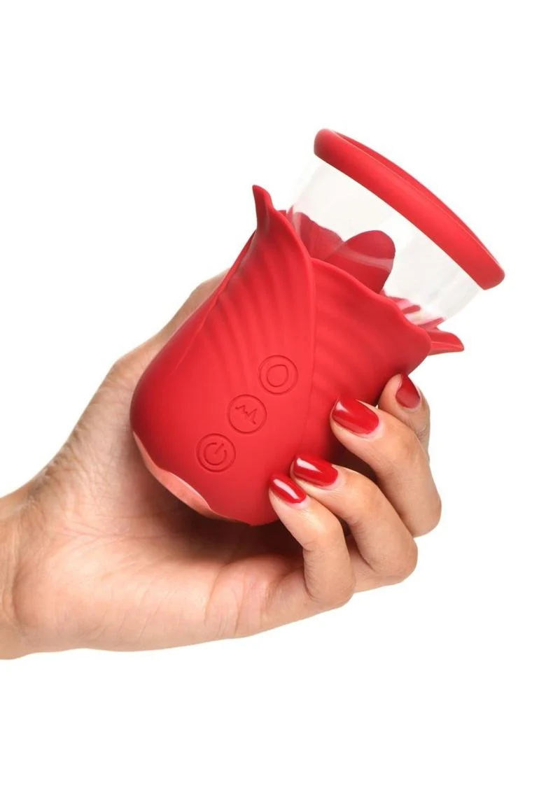 Bloomgasm Lily Lover Sucking And Vibrating Rechargeable Silicone - Image 3