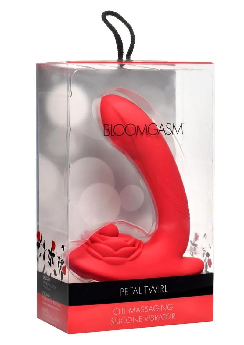 Bloomgasm Petal Twirl Clit Massaging Vibrator - Image 4