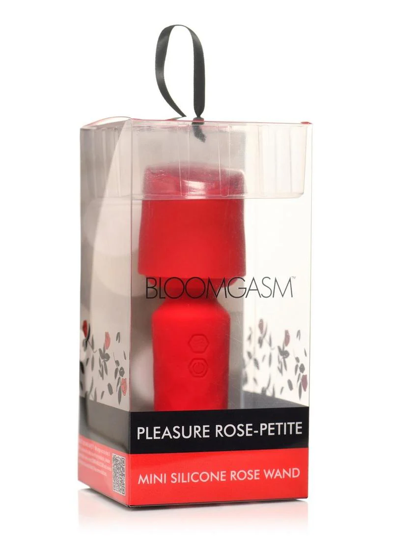 Bloomgasm Pleasure Rose-Petite Mini Silicone Rose Wand - Image 4