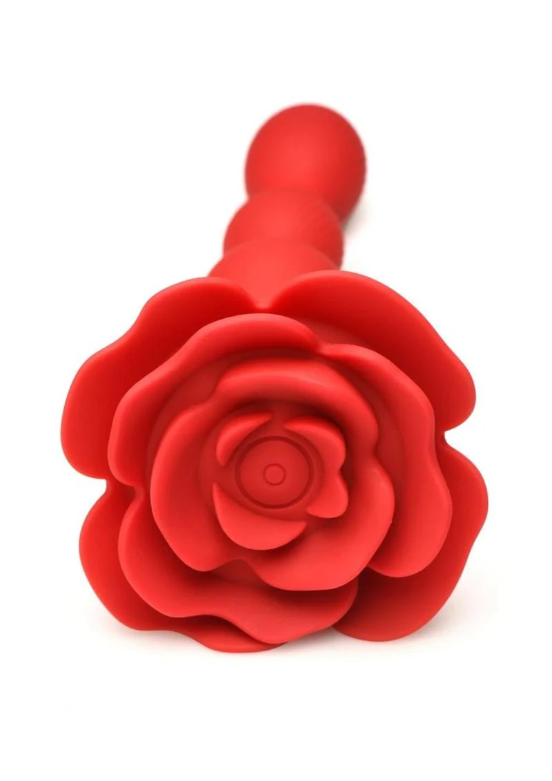 Bloomgasm Rose Twirl Rotating Silicone Anal Beads - Image 2