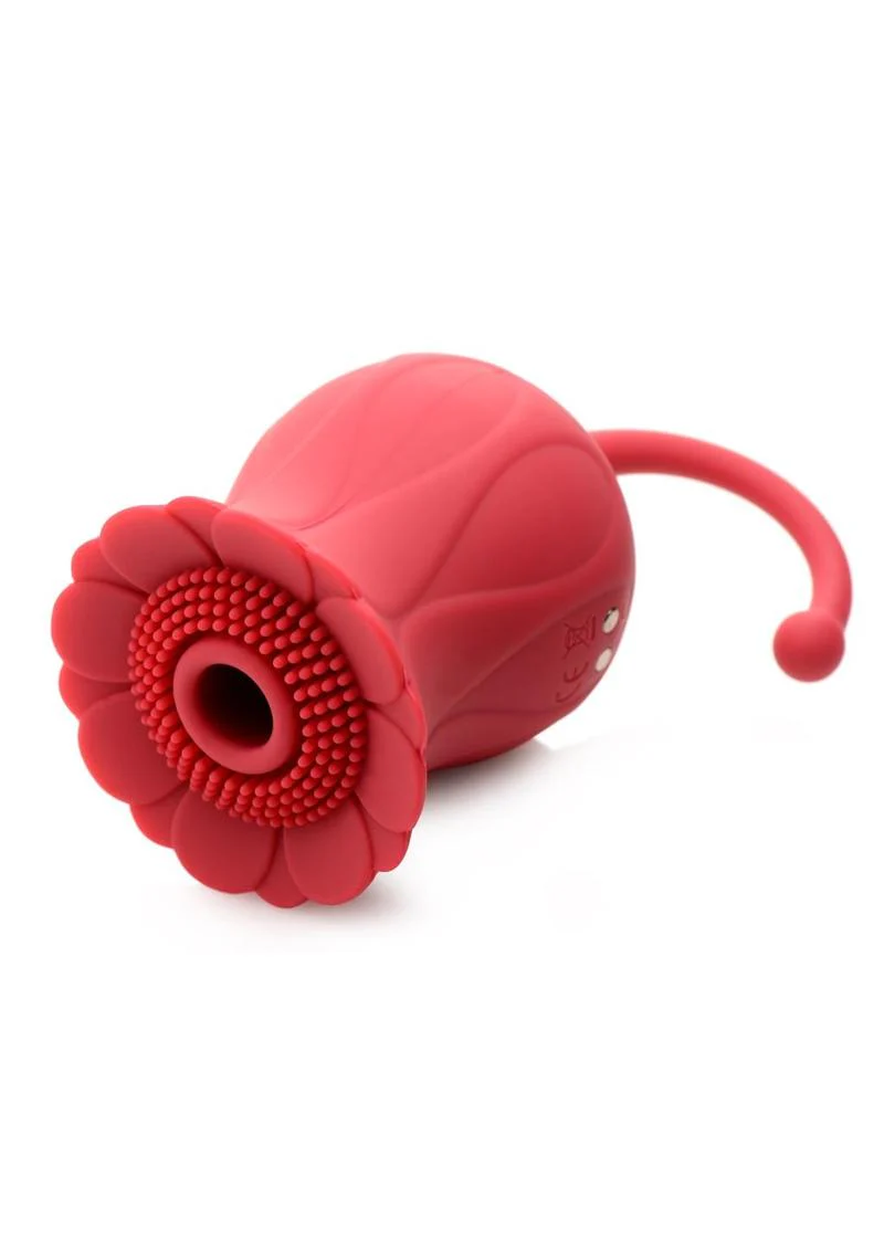 Bloomgasm Royalty Rose Textured Air-Stim Suction Stimulator - Image 2