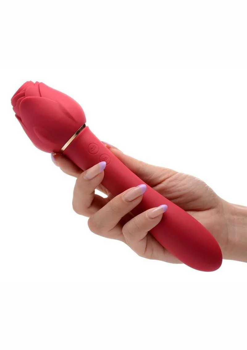 Bloomgasm Sweet Heart Rose Rechargeable Suction Clit Stimulator - Image 2