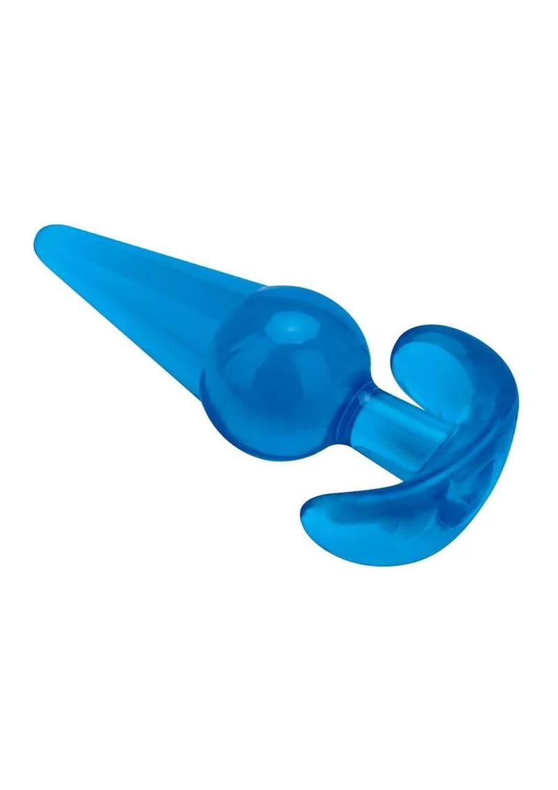 Blue Line 5 Inch Medium Tapered Butt Plug - Image 2