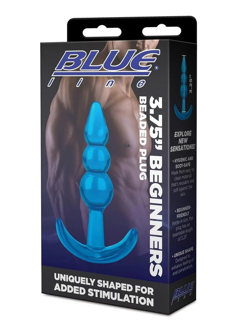 Blue Line Beginner Beaded Plug - Image 3