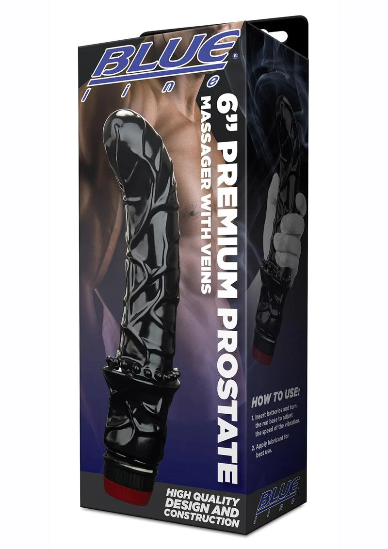Blue Line Premium Prostate Massager And Multi-Speed Vibrations - Image 3