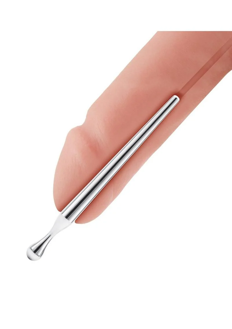 Blue Line Stainless Steel Penis Plug - Image 2