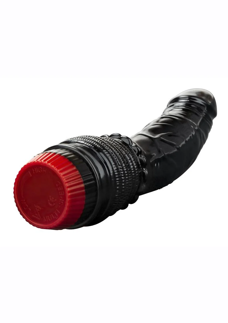 Blue Line Vibrating Anal Dildo With Multi-Speed Twist Control - Image 2