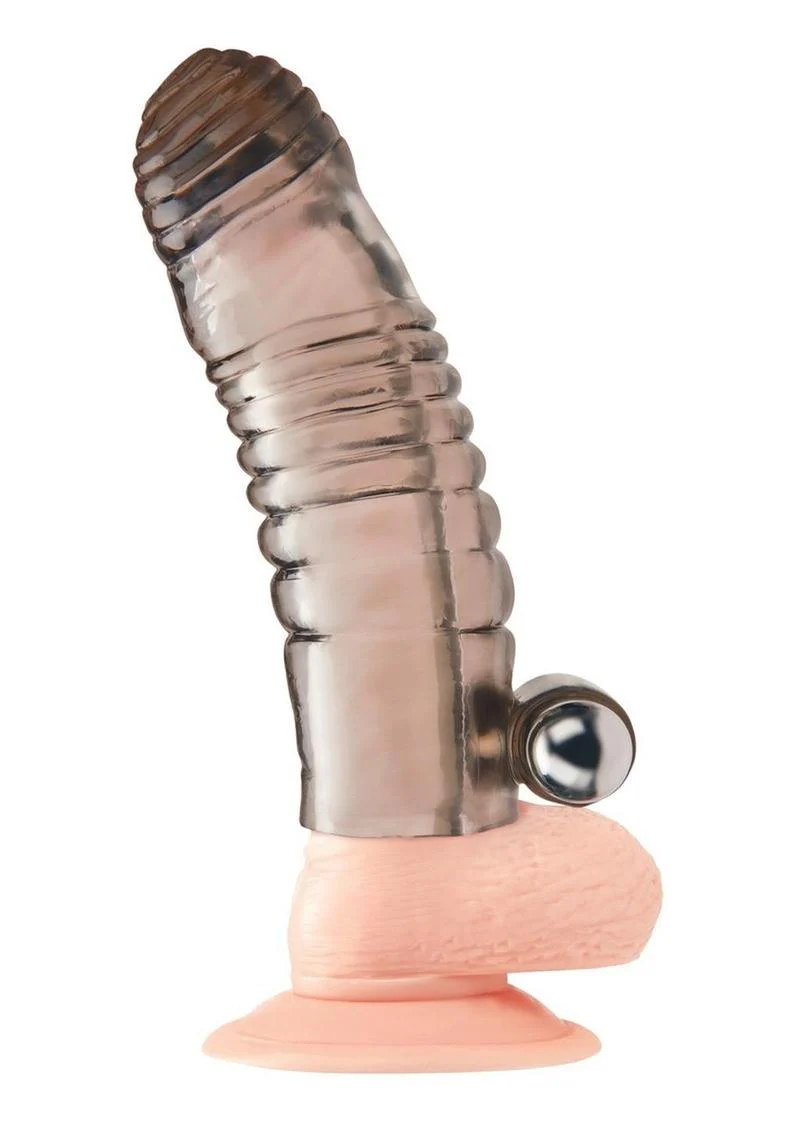 Blue Line Vibrating Penis Enhancing Sleeve - Image 2