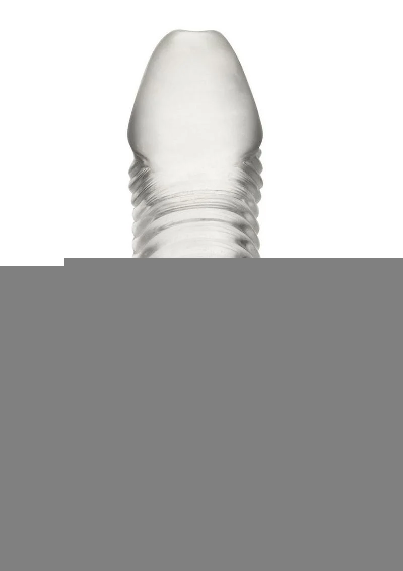 Blue Line Wavy Ribbed Penis Extension - Image 2
