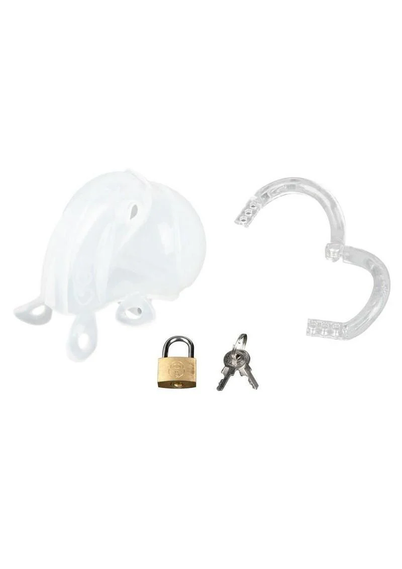 BlueLine Full Restraint Cock and Balls Chastity Device - Image 6
