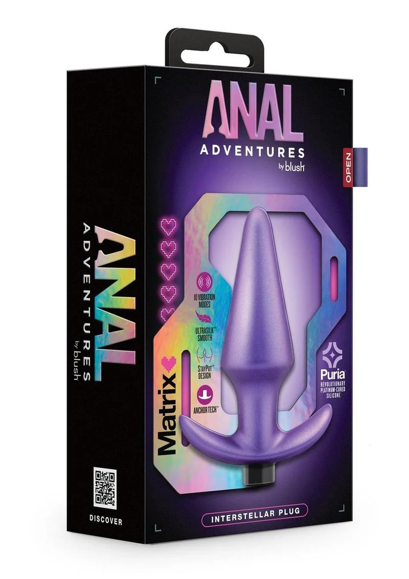 Blush Anal Adventures Matrix Interstellar Silicone Anal Plug - Image 4