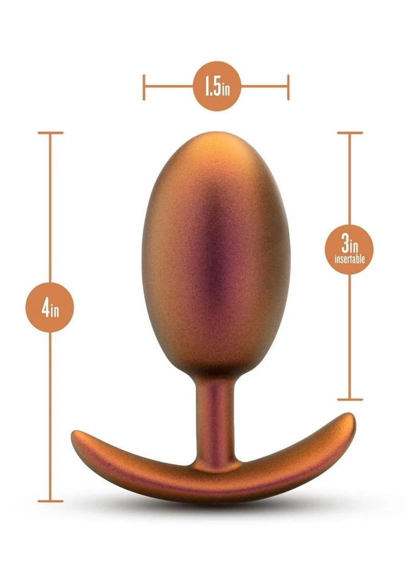 Blush Anal Adventures Matrix Neutron Rechargeable Silicone Anal Plug - Image 3