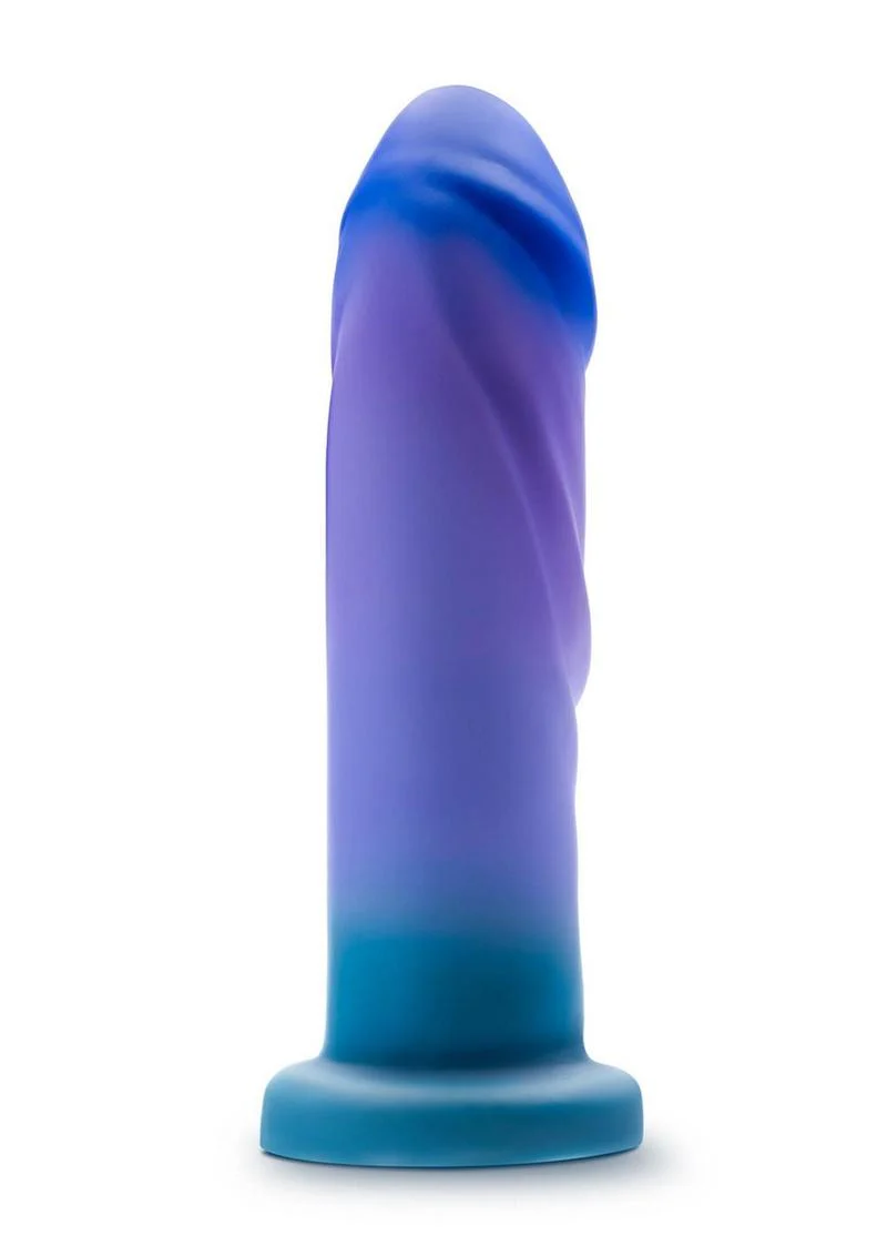 Blush Avant Midnight Rendezvous Silicone Dildo Ocean Blue - Image 3