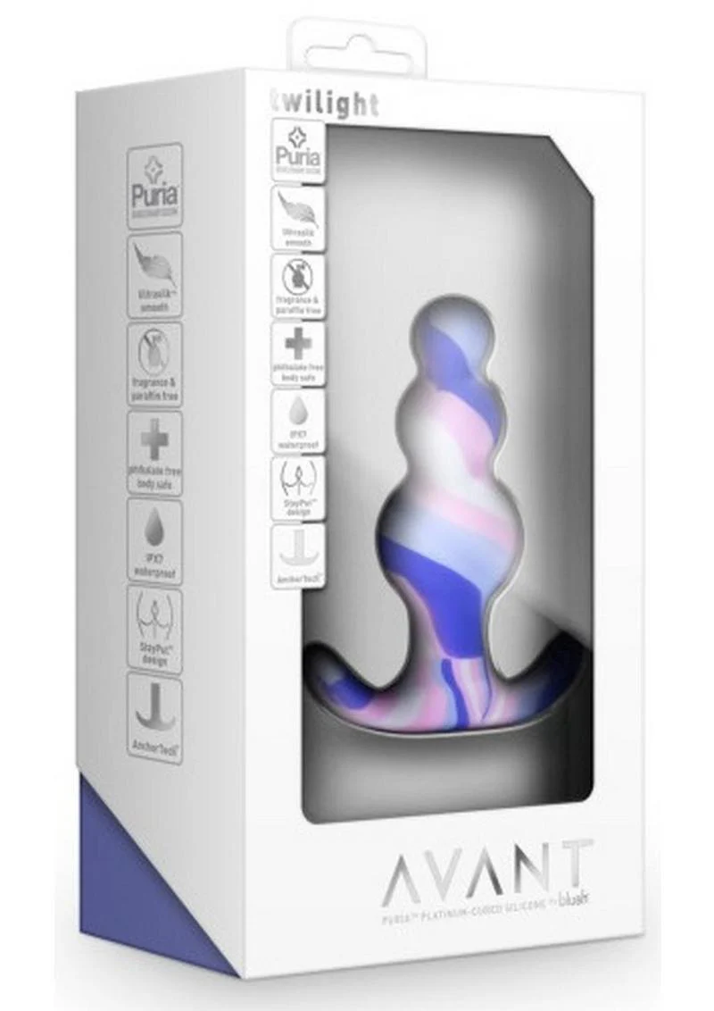 Blush Avant Twilight Silicone Anal Plug - Image 4