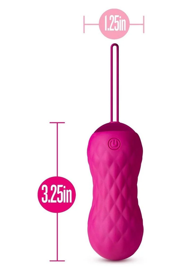 Blush Carina Gyrating Vibe With Egg Remote Control Vibrators - Image 3