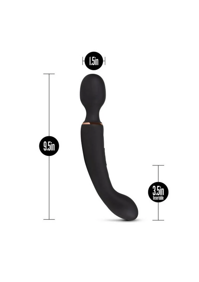 Blush Gia Rechargeable Silicone Massage Wand G-Spot Vibe - Image 3