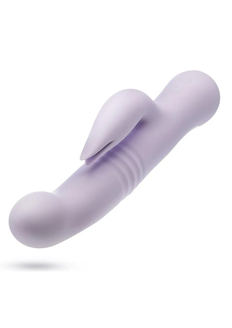 Blush Rylee Rechargeable Rabbit Vibrator - Image 2