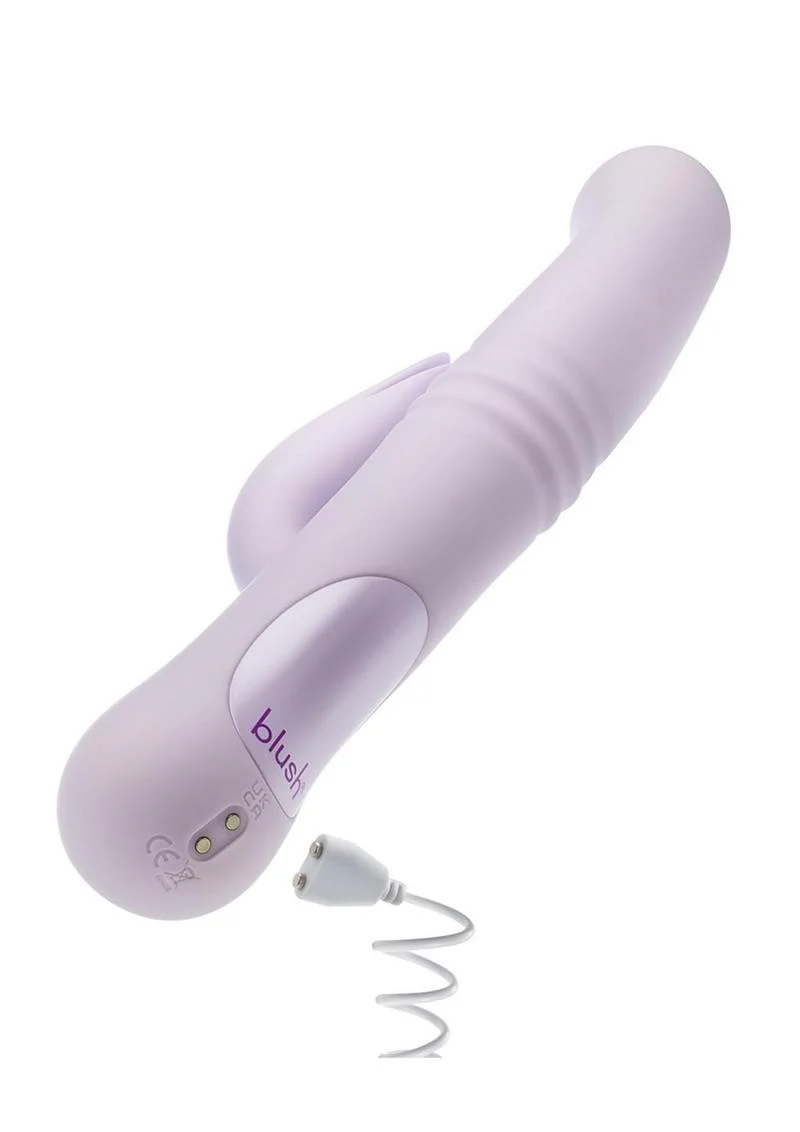 Blush Rylee Rechargeable Rabbit Vibrator - Image 3