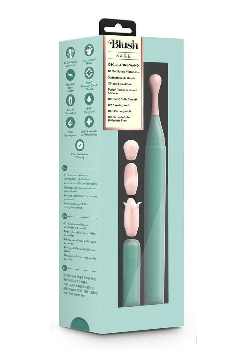 Blush Sage Oscillating Wand - Image 4
