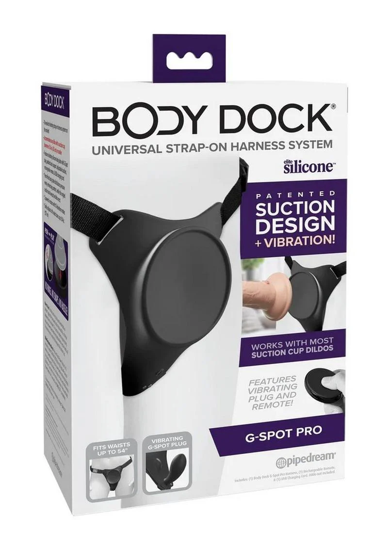 Body Dock G-Spot Pro Universal Strap-On Harness with Suction - Image 4