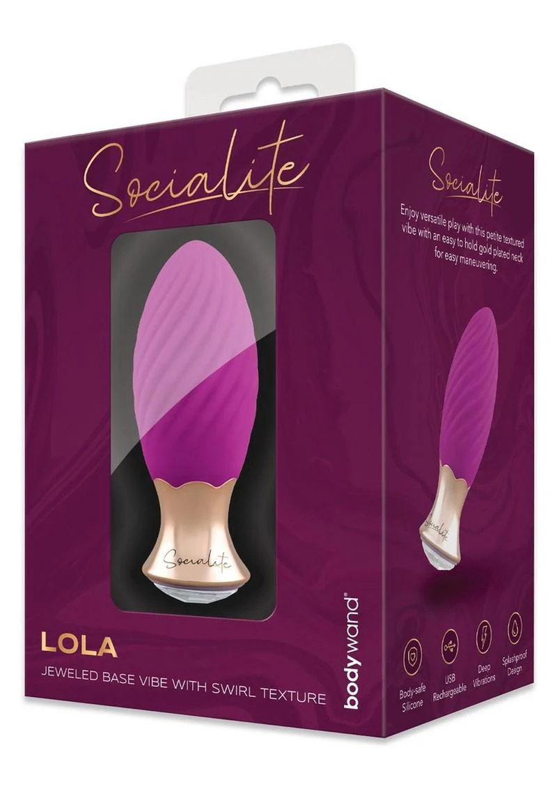 Bodywand Socialite Lola Rechargeable Vibrator Petite Elegant - Image 4