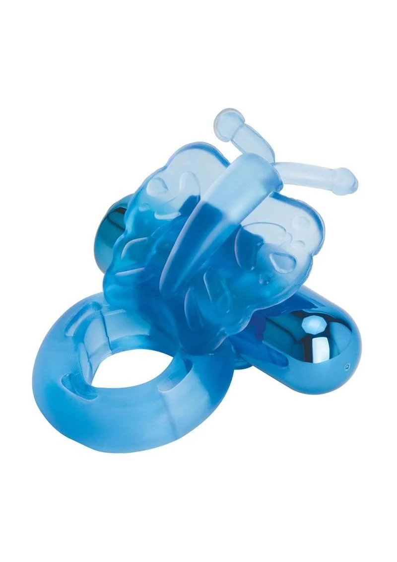 Bodywand Butterfly Ring Vibrating Bullet with Clitoral Stimulator - Image 2