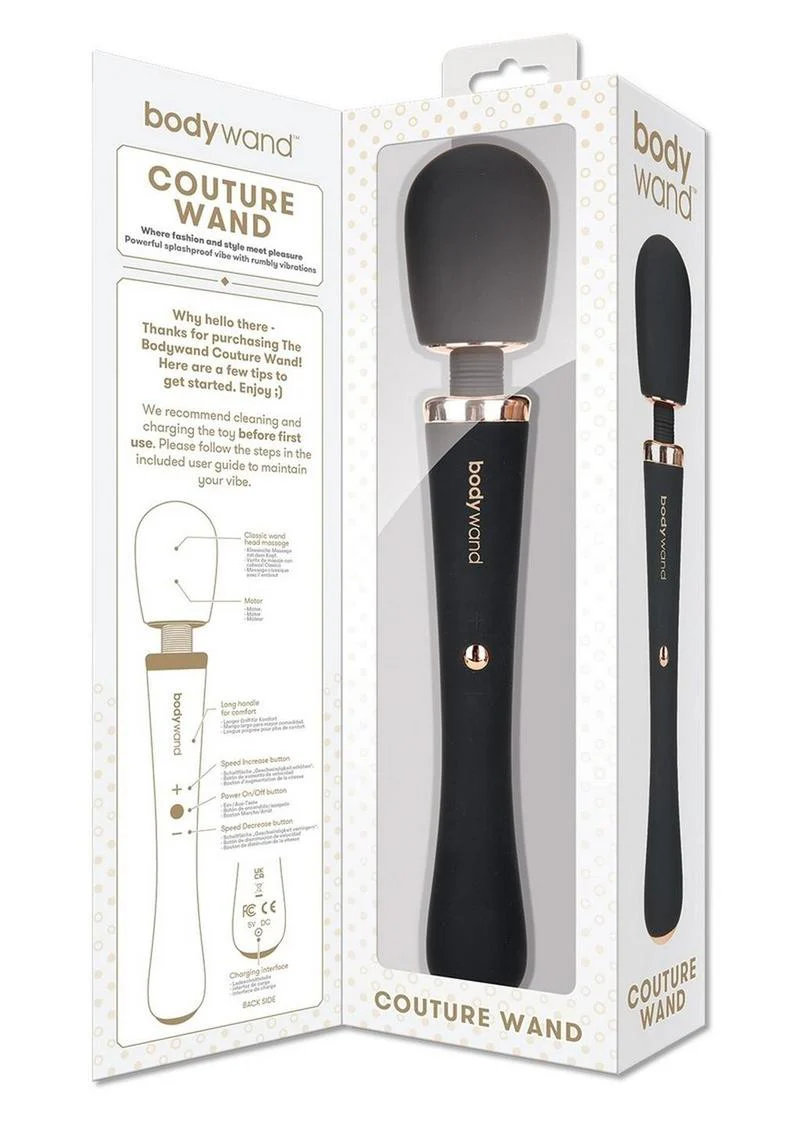 Bodywand Couture Rechargeable Silicone Massage Wands - Image 3