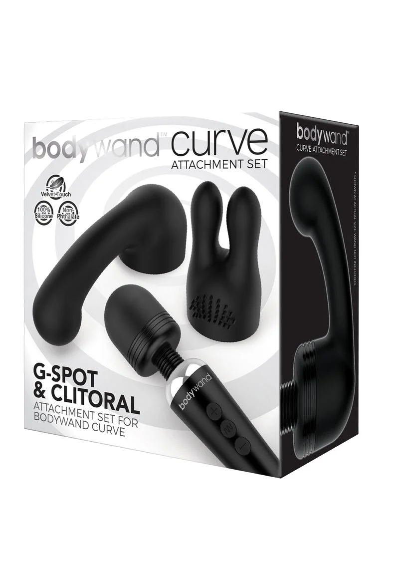 Bodywand Curve G Spot and Clitoral Attachment Set - Image 3