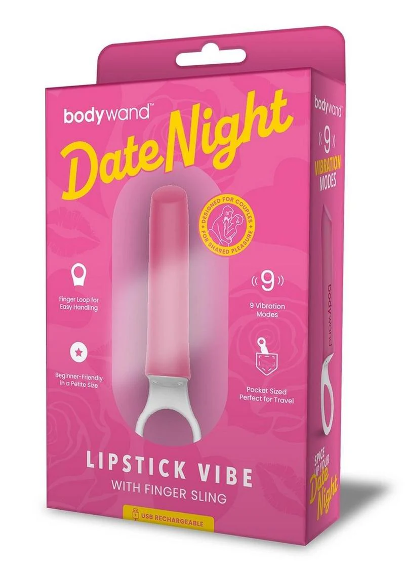 Bodywand Date Night Lipstick Vibe with Finger Sling - Image 3