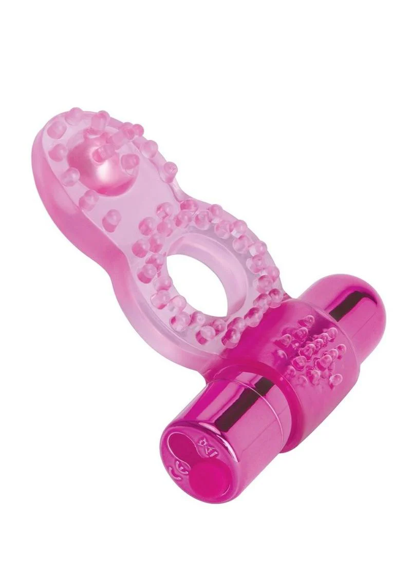 Bodywand Deluxe Orgasm Enhancer Ring Rechargeable Textured Cock Ring - Image 2