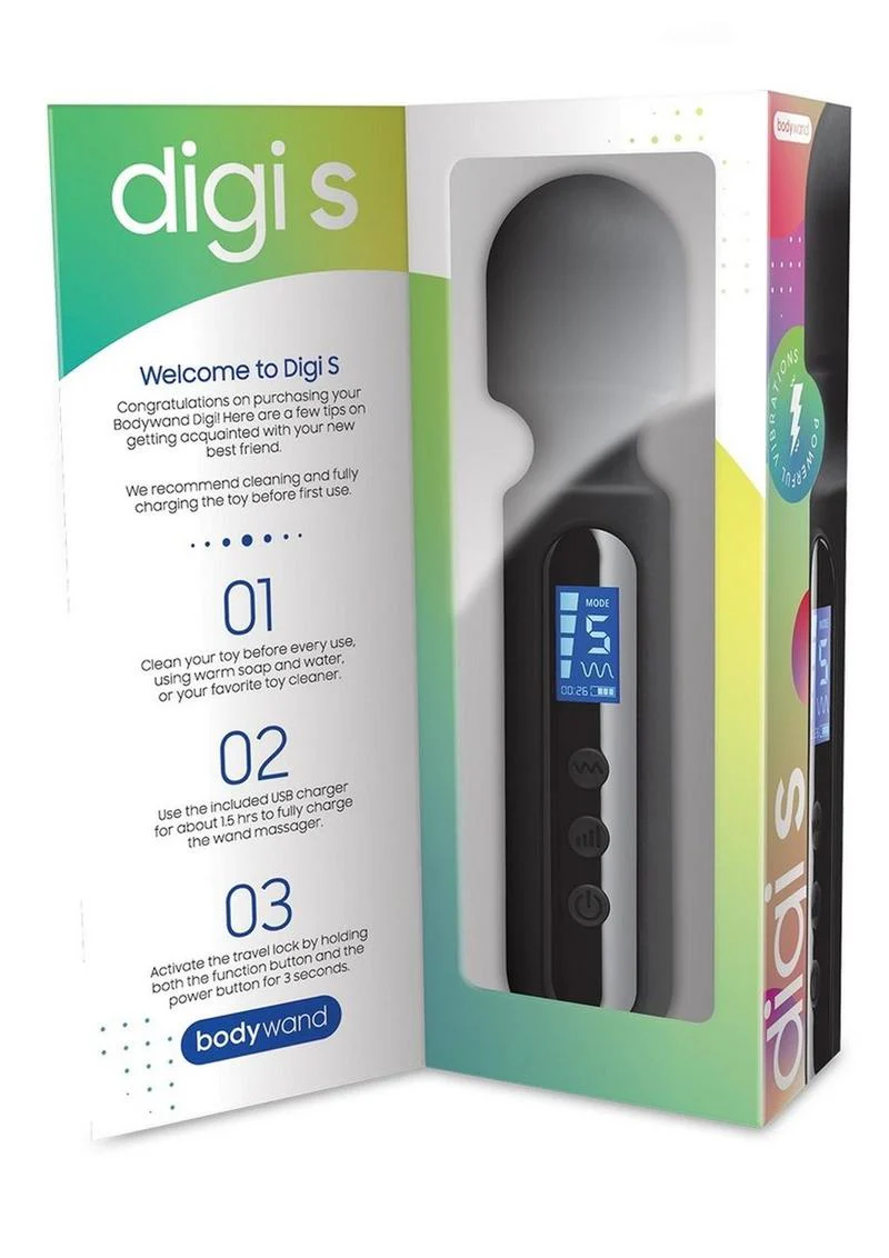 Bodywand Digi S Wireless Mini Wand Massager Digital Display - Image 3