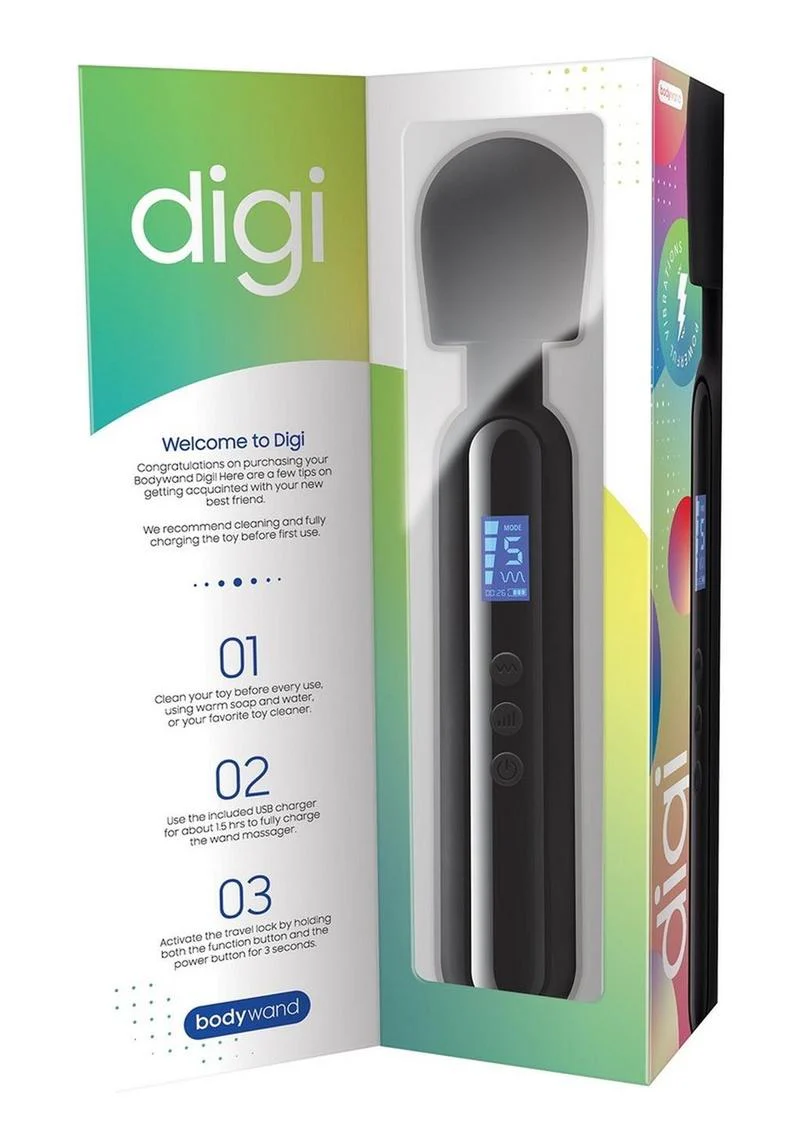 Bodywand Digi Wireless Personal Wand Massager with Digital Display - Image 3