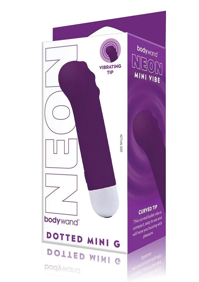 Bodywand Dotted Mini G Rechargeable Silicone Vibrator - Image 5