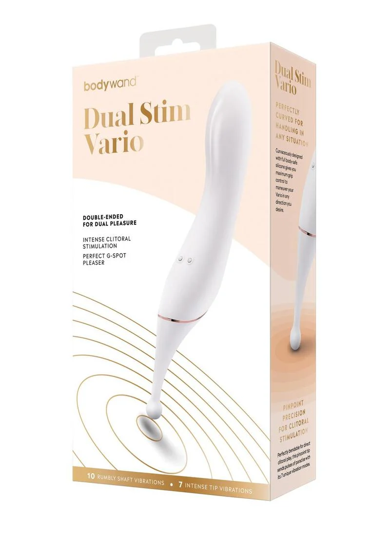 Bodywand Dual Stim Vario Silicone Pleasure Wand - Image 4