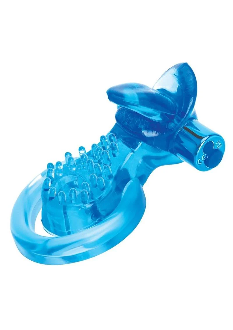 Bodywand Duo Ring with Clit Ticklers and Cock Ring - Image 2
