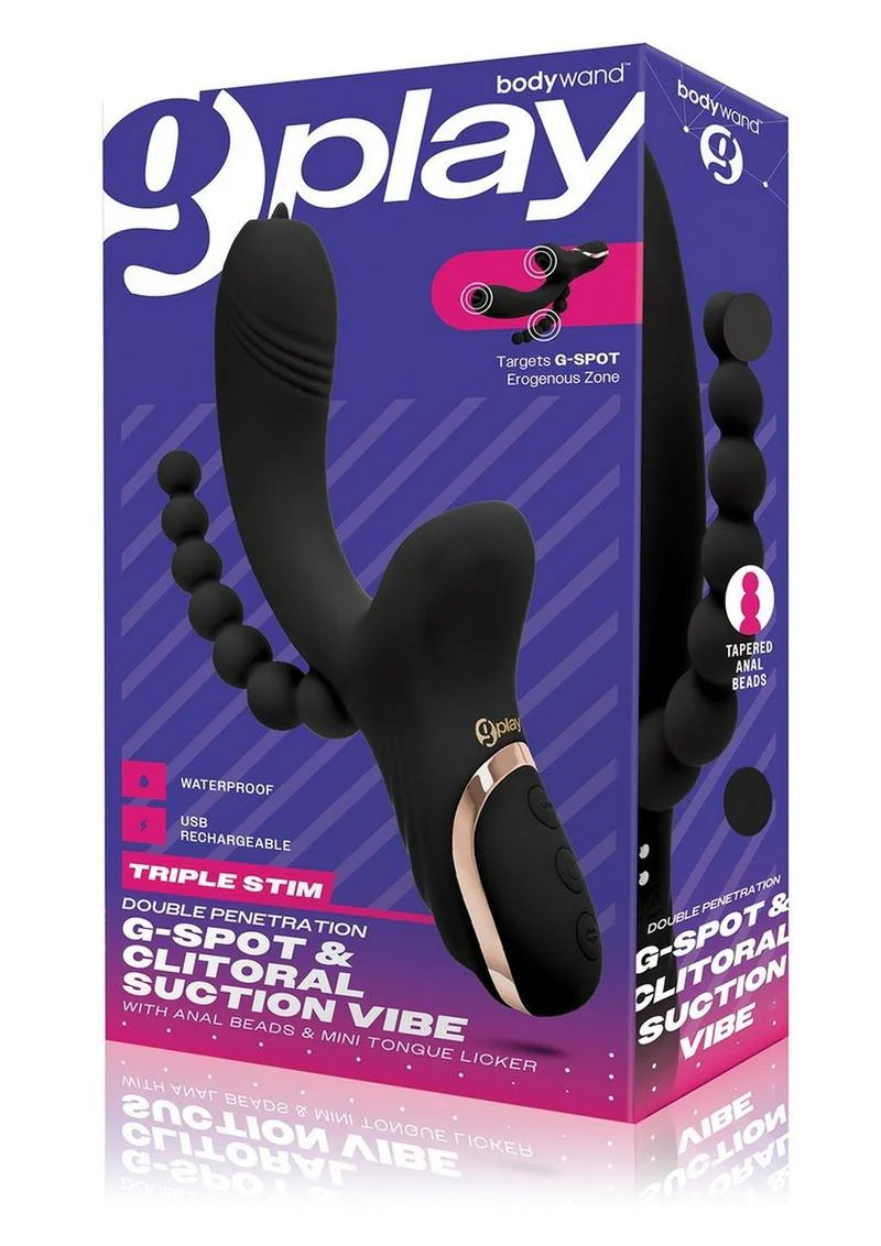 Bodywand G-Play Rechargeable  Vibrator With Anal Beads - Image 3