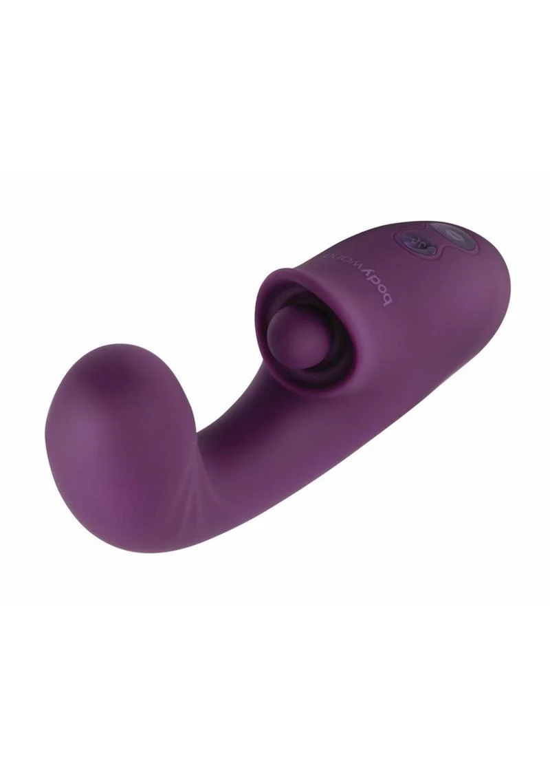 Bodywand iD Bump Stimulating Vibrator Curved and Thrusting Tip - Image 2