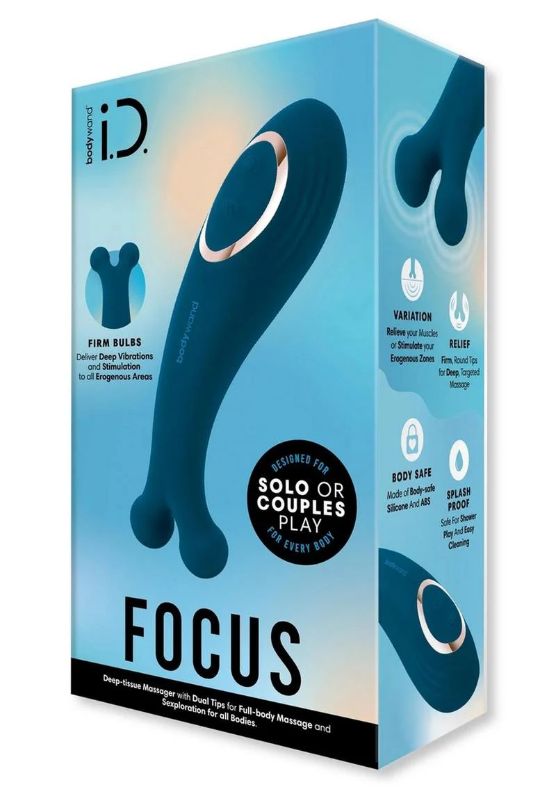 Bodywand iD Focus Rechargeable Silicone Vibrator for Full Body Massage - Image 2